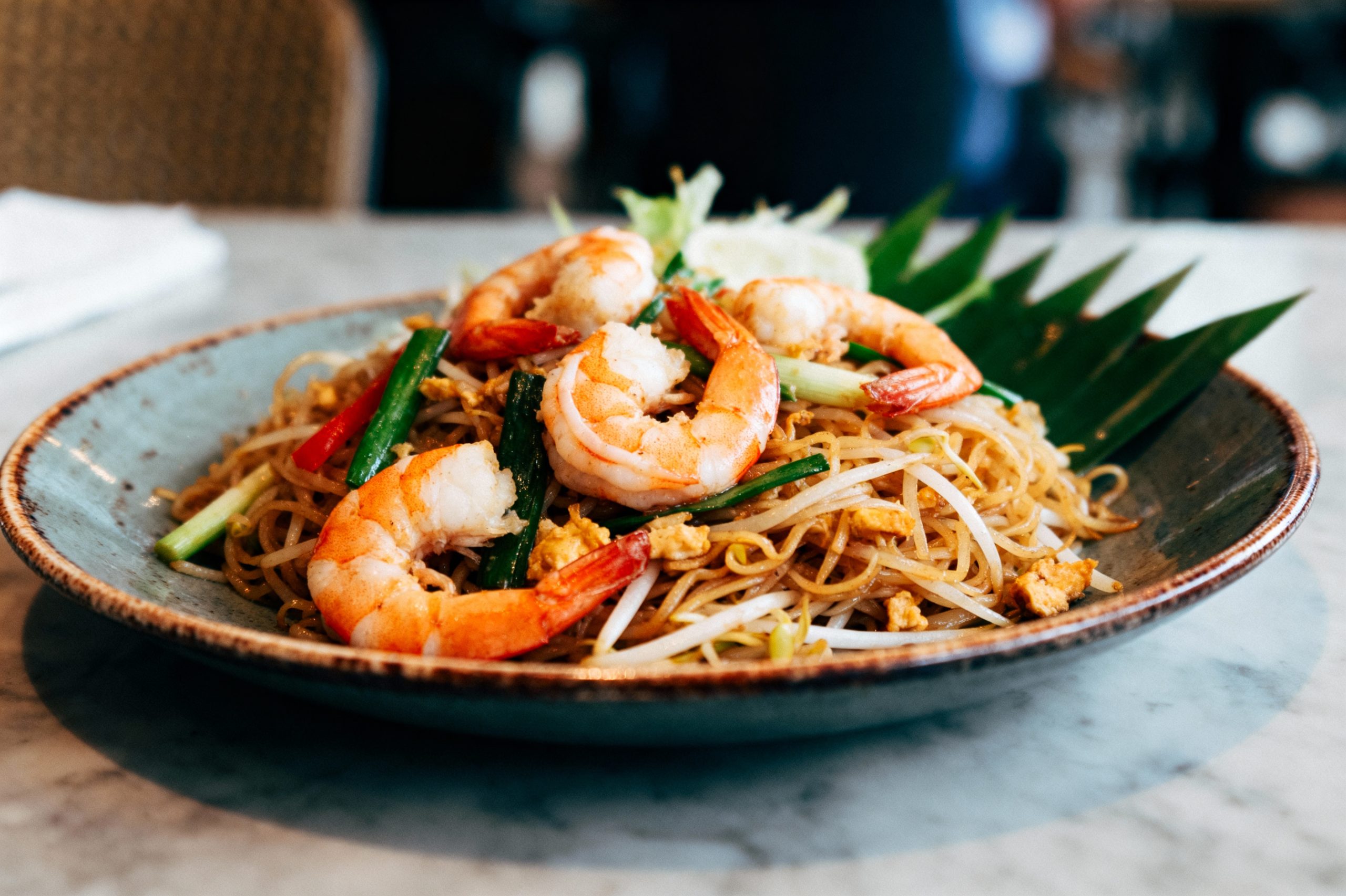 pad thaï aux crevettes