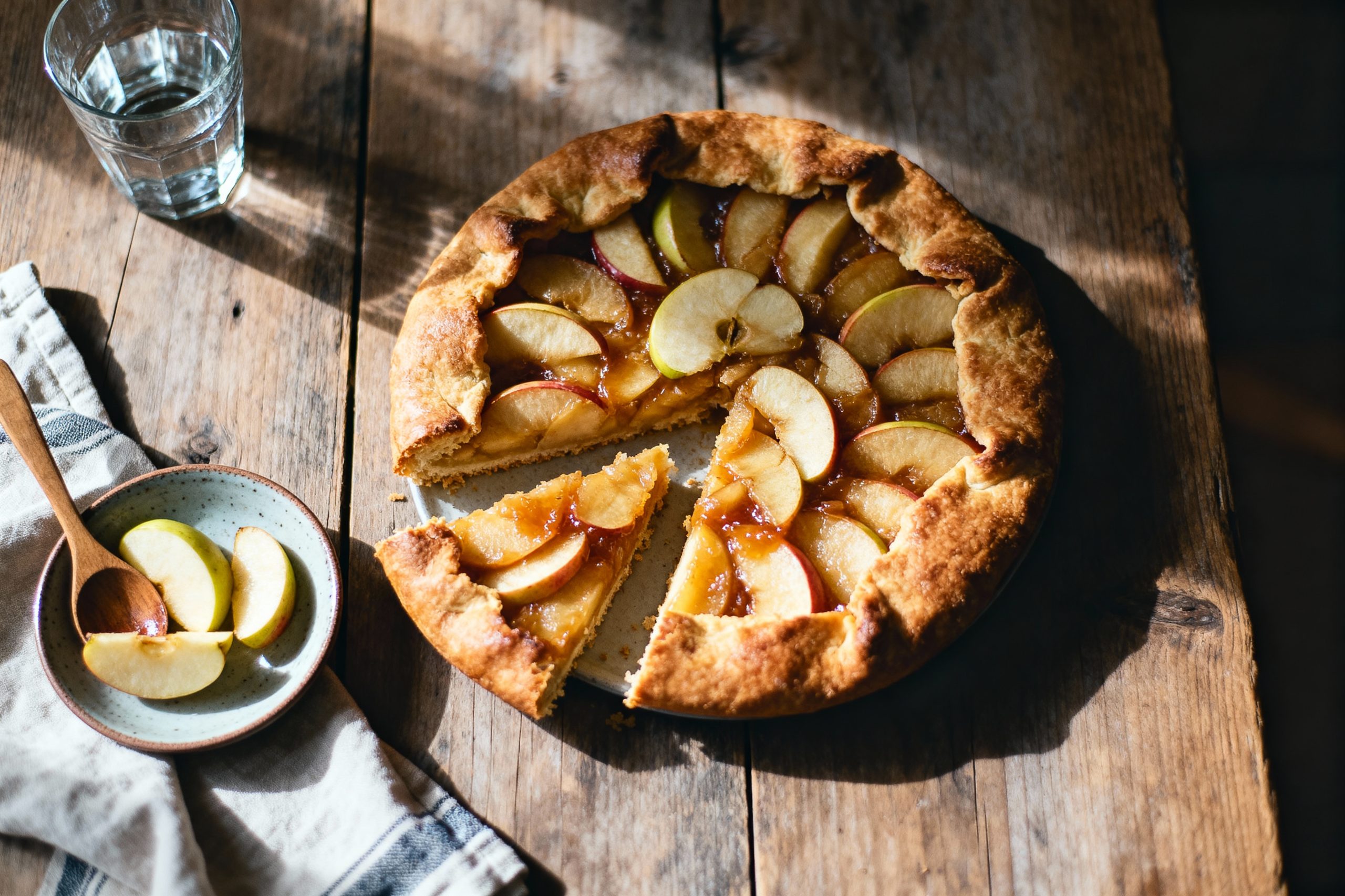 recette de galette aux pommes