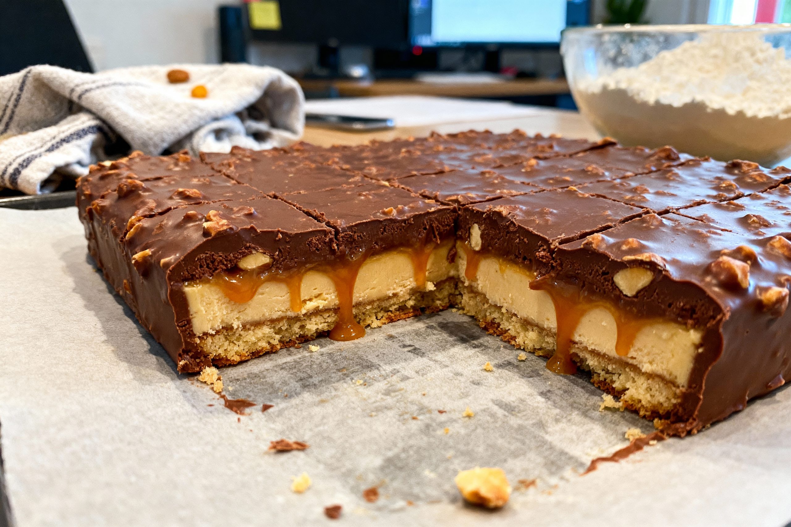 recette de snickers maison
