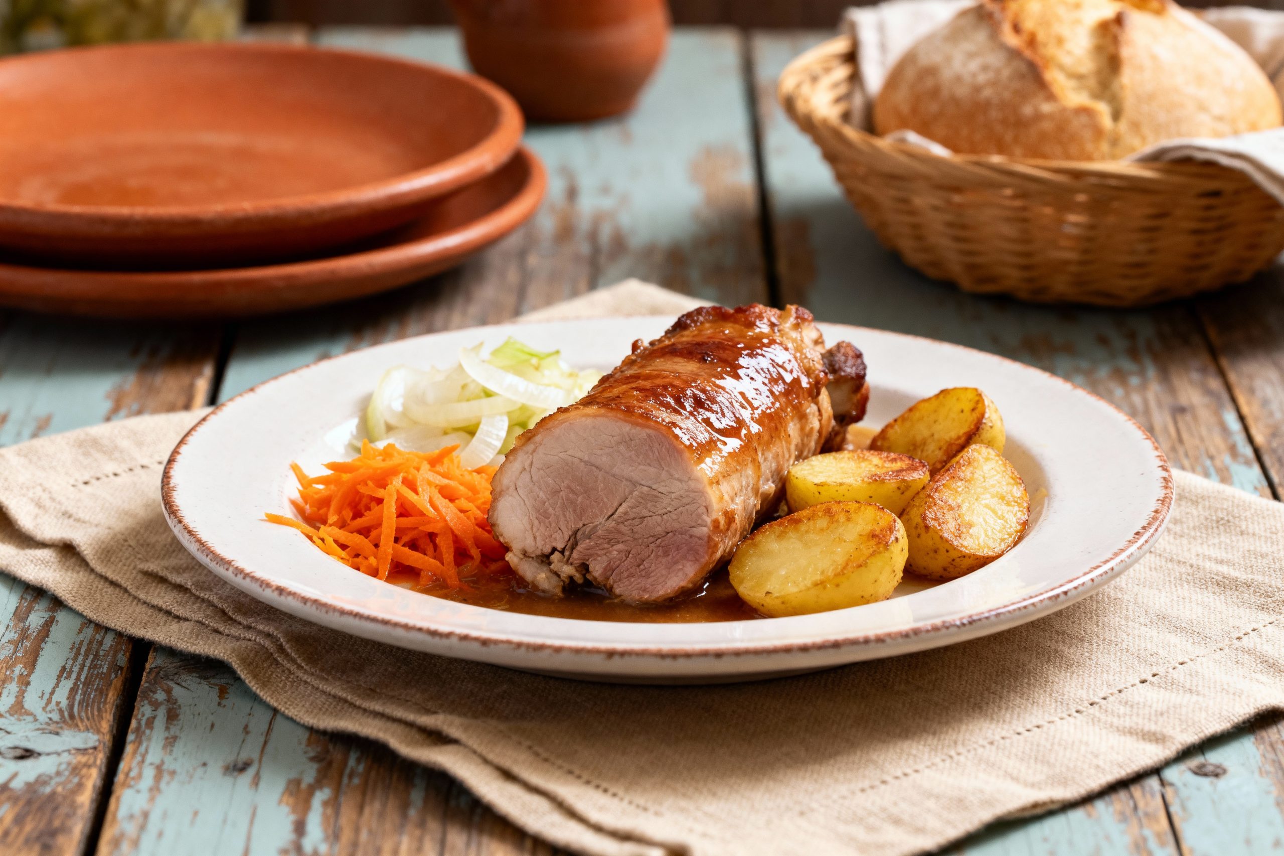 rouelle de porc moelleuse