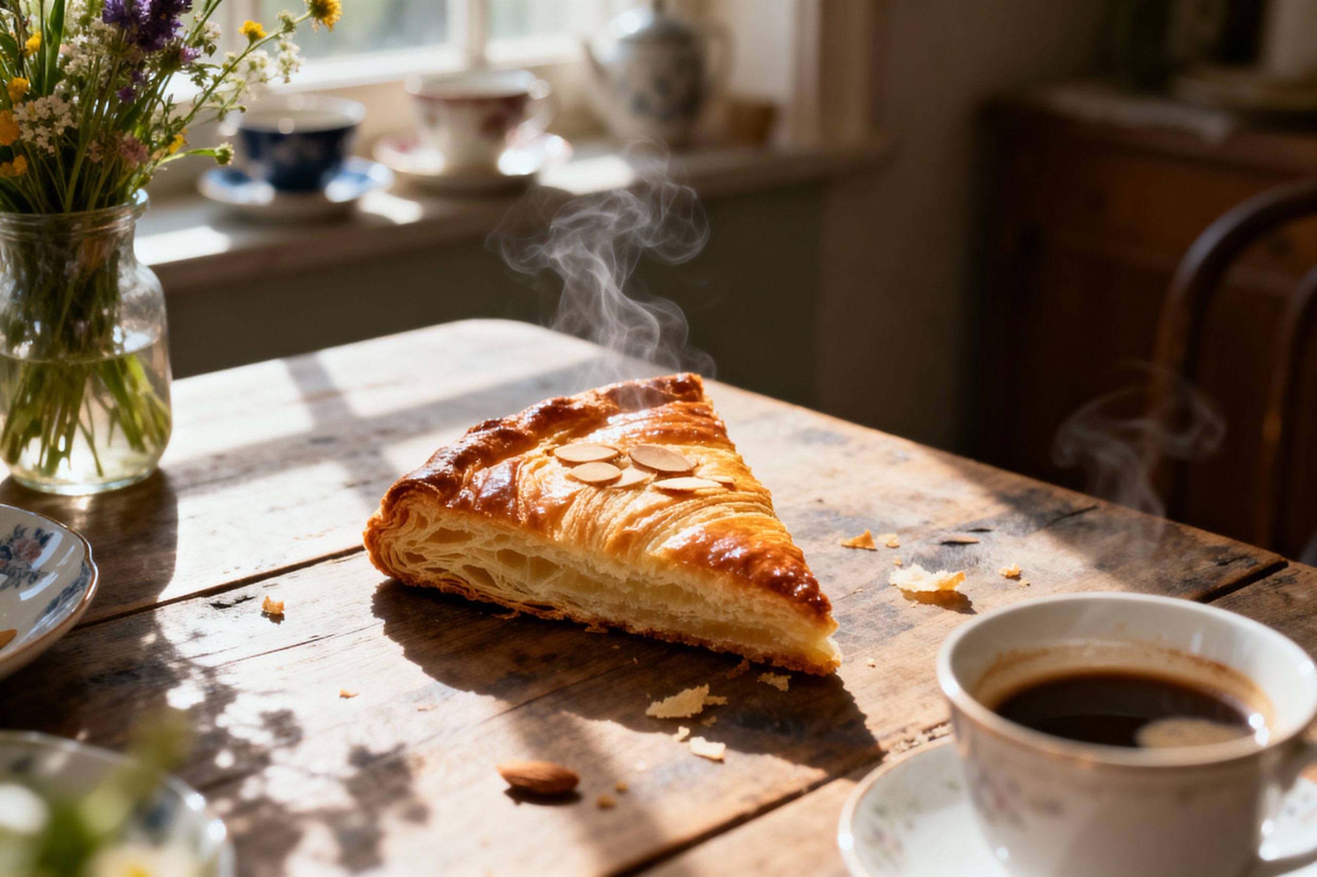 triangle aux amandes